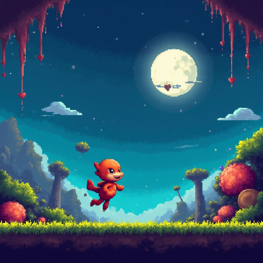 Classic Flash Platformer Game