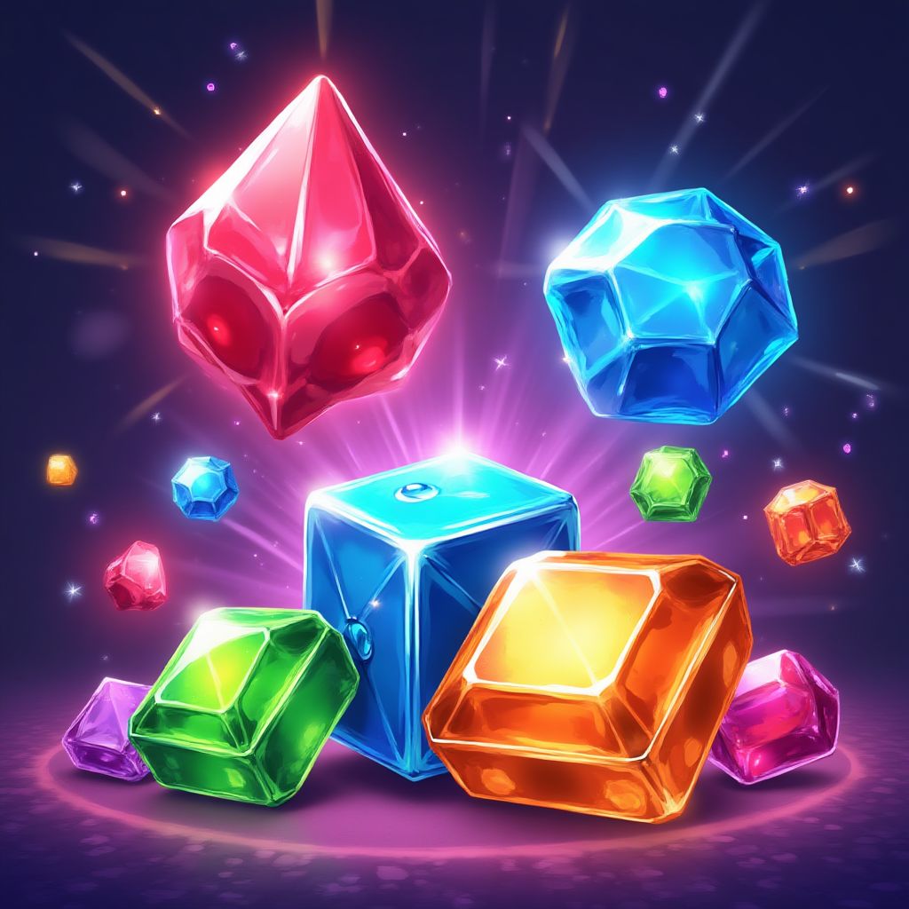 Nostalgic Puzzle Game Interface